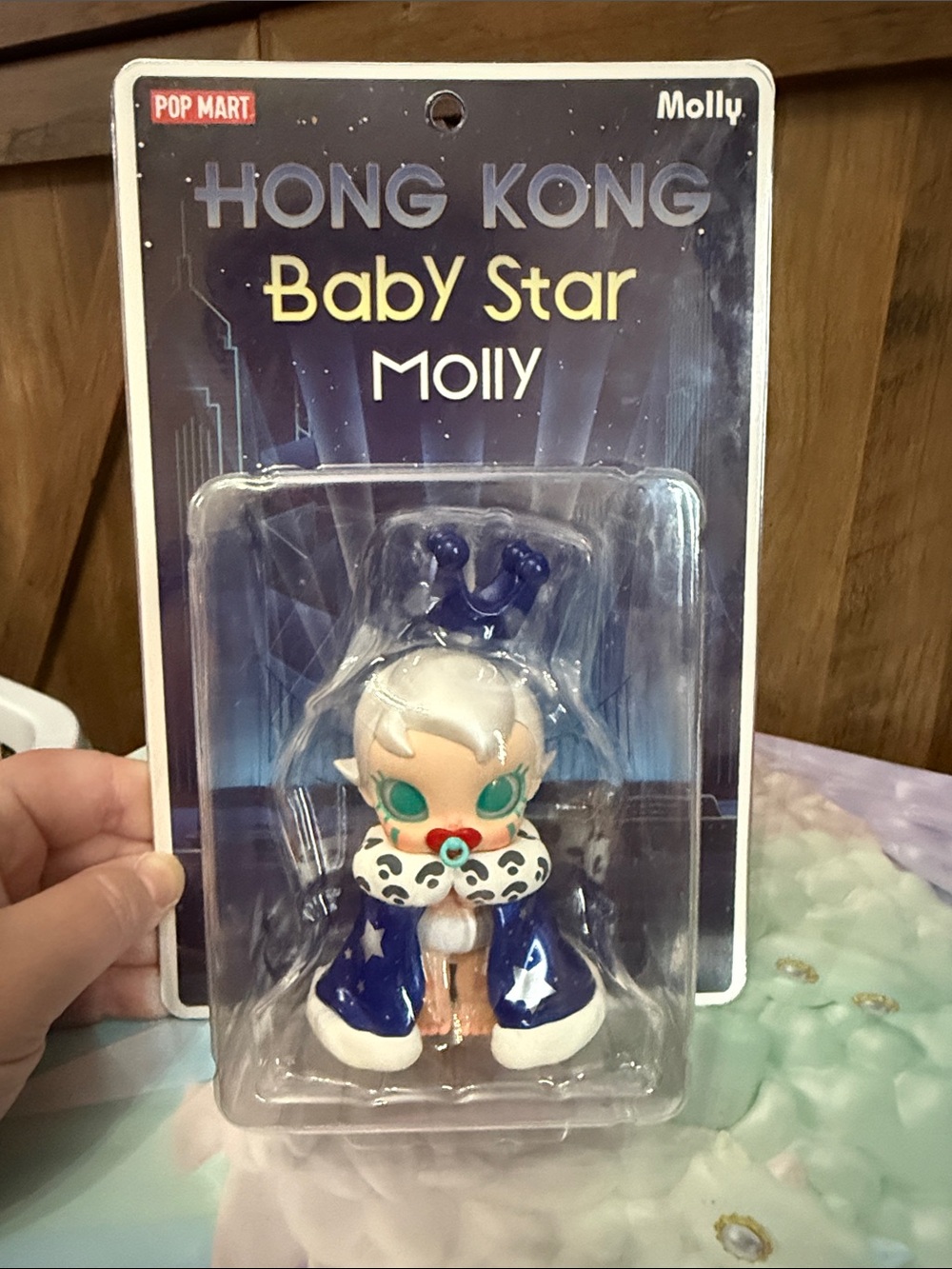 🆕 POP MART Molly Hong Kong Baby Star Vinyl Figure - Exclusive